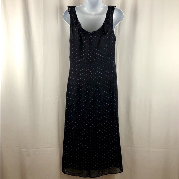 Country Road sheer polka dot rayon dress 8 - Picture 4 of 8